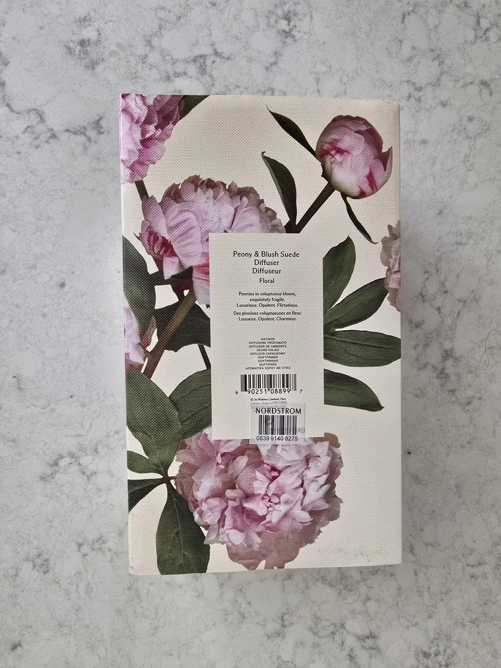 NJo Malone London Peony & Blush Suede Reed Diffuser (5.6 oz / 165 ml)